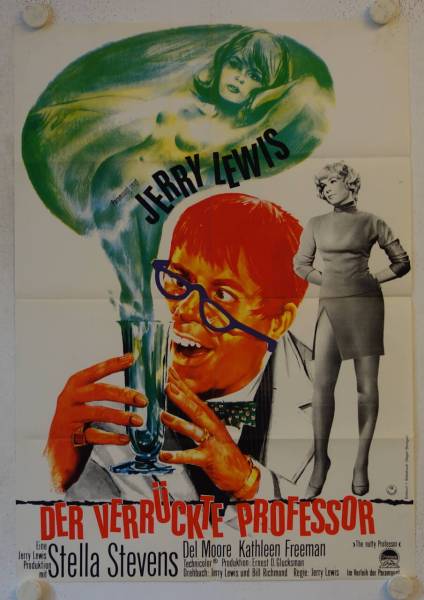 The Nutty Professor original release german movie poster